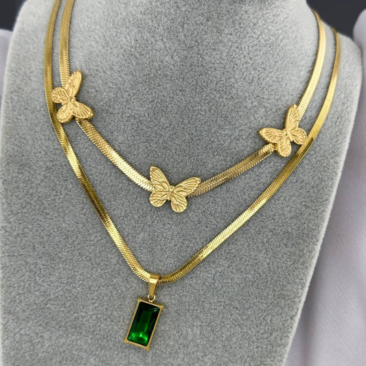 Butterflies Necklace